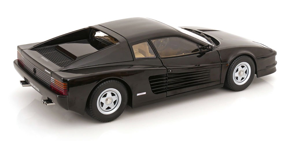 Ferrari Testarossa 1986 black 1:12 KK Scale