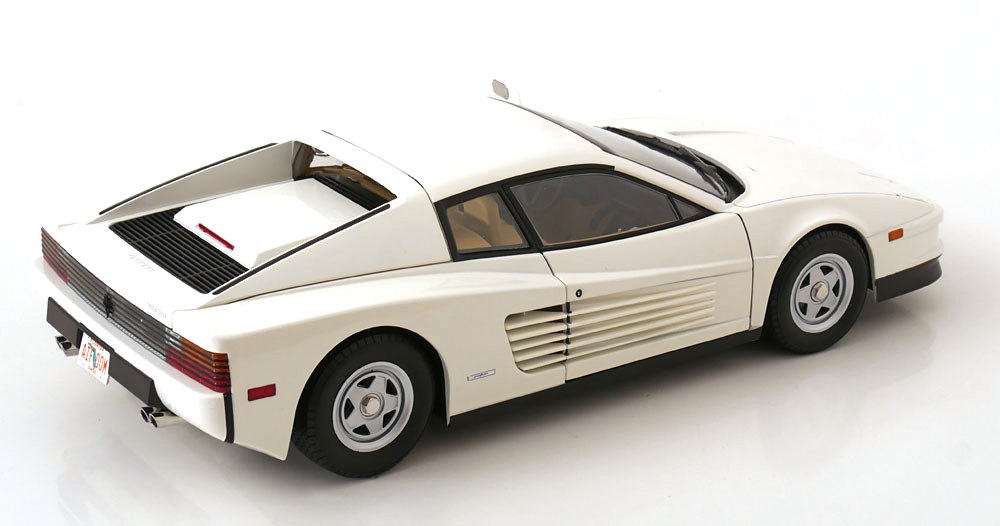 Ferrari Testarossa Monospecchio 1984 US-Version white 1:12 KK Scale