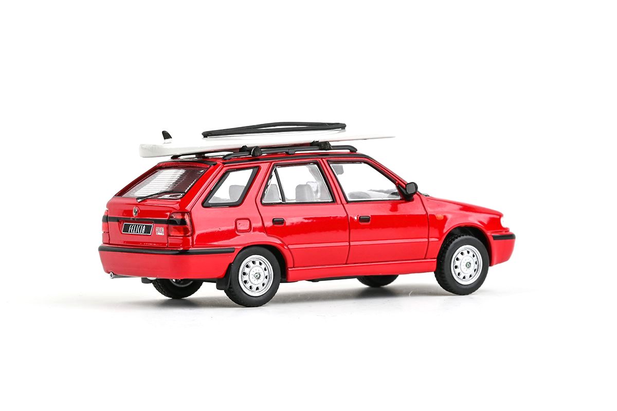 Škoda Felicia FL Combi 1998 červená rallye 1:43 Abrex