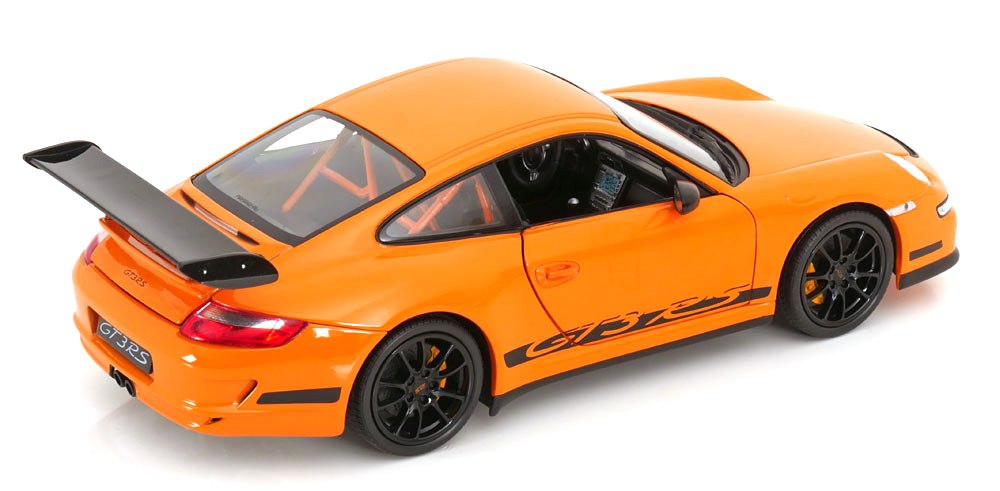 Porsche 911 (997) GT3 RS orange 1:18 Welly