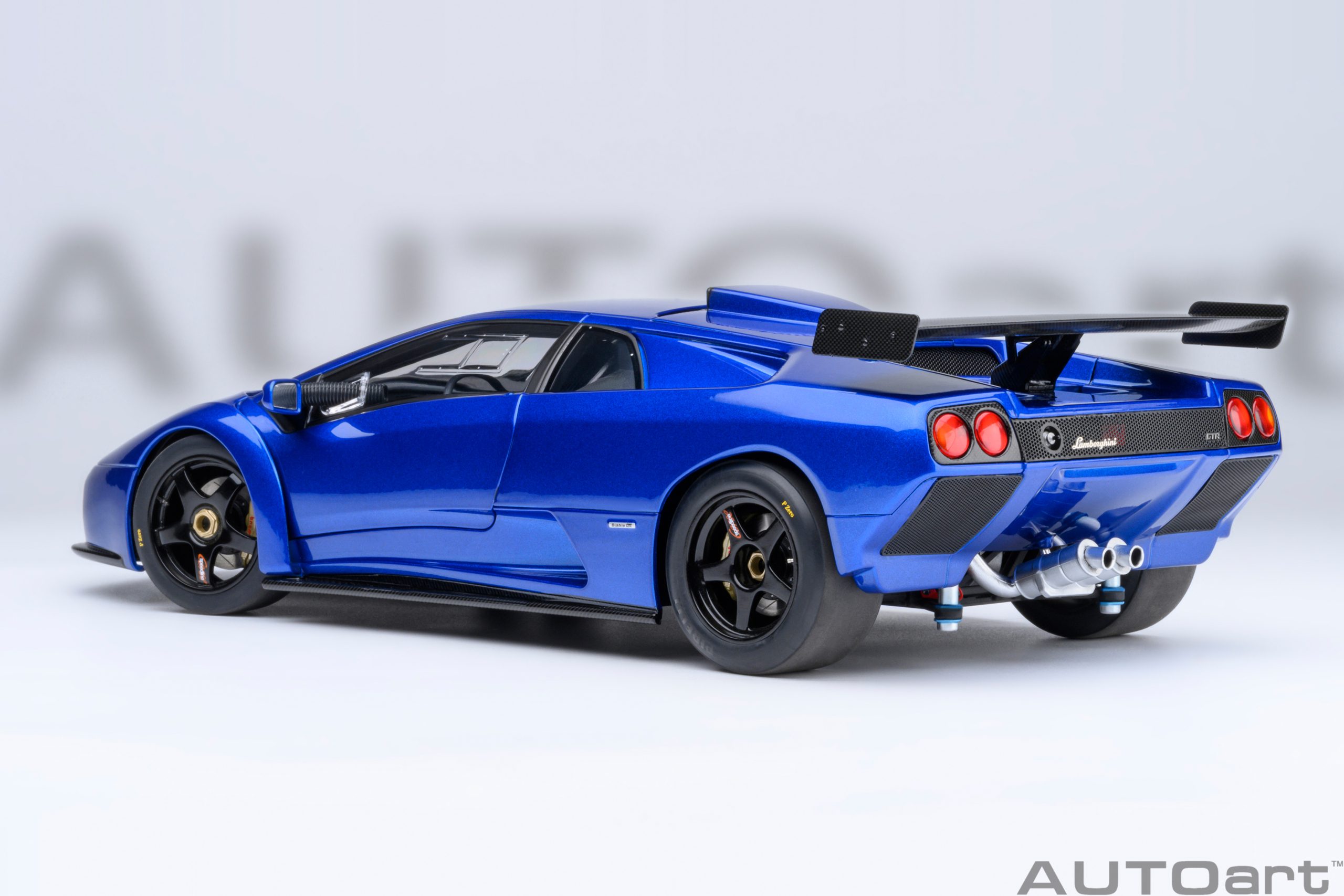 Lamborghini Diablo GT-R 1999 Monterey blue 1:18 AUTOart