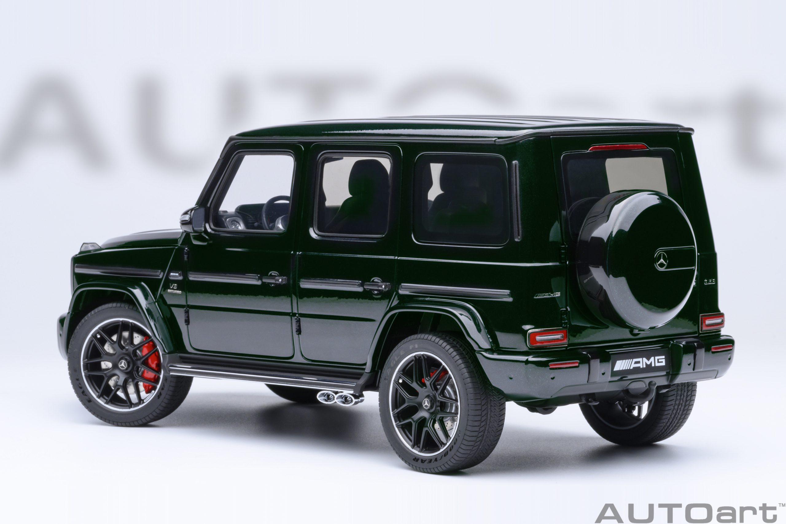 Mercedes-AMG G63 2019 emerald green metallic 1:18 AUTOart