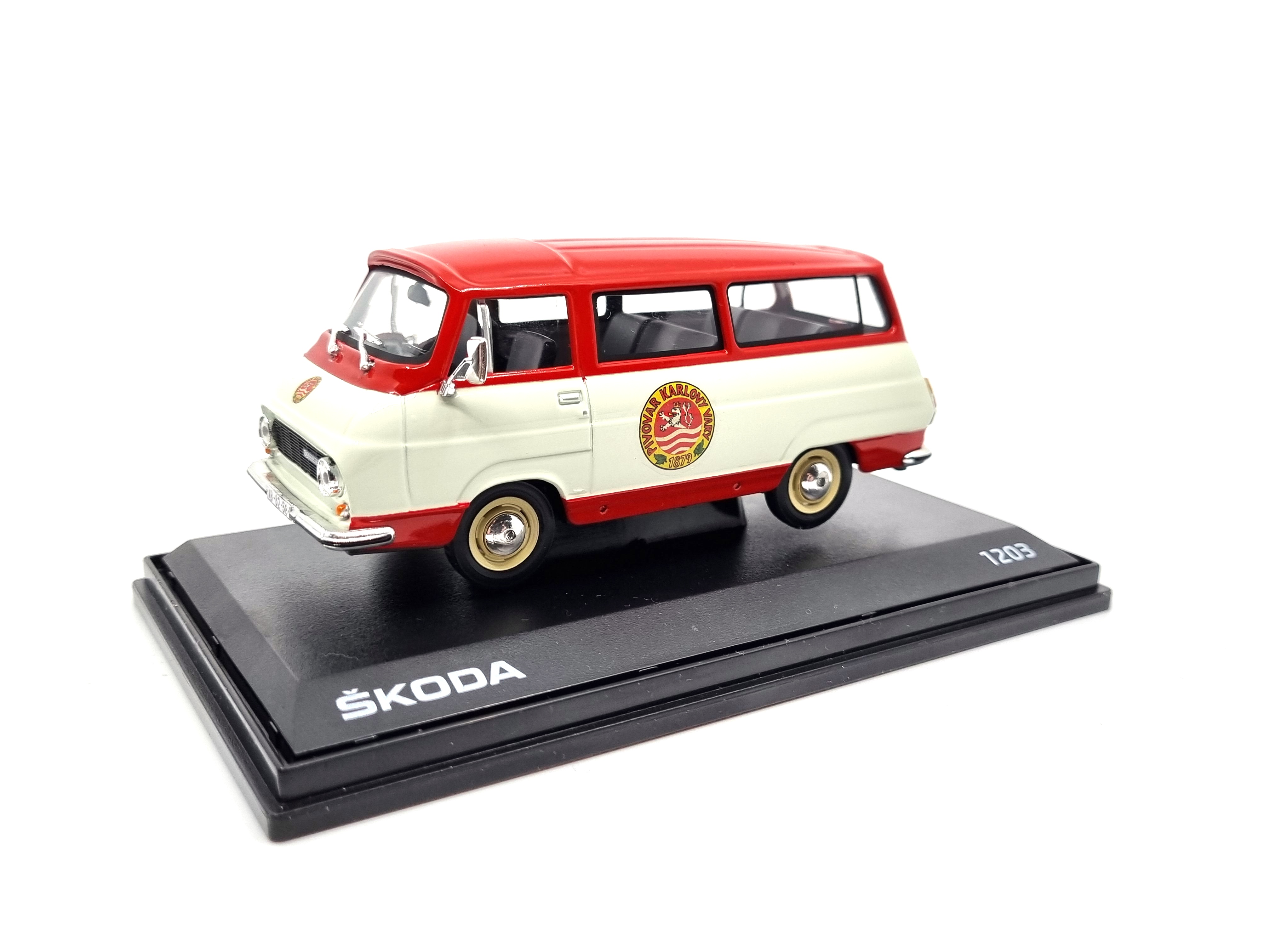 Škoda 1203 Pivovar Karlovy Vary 1:43 Svět autíček