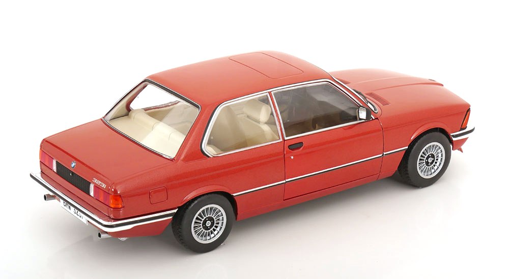 BMW E21 323I 1980 maroon metallic 1:18 Solido