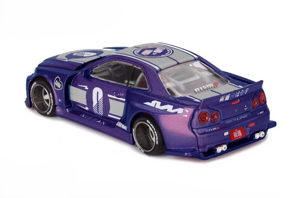 Nissan Skyline GT-R (R34) Kaido Racing Factory V2 1:64 Mini GT