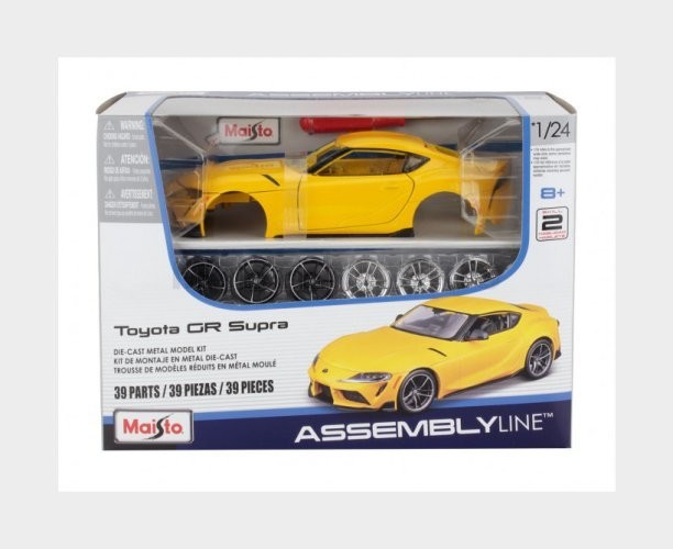 Toyota GR Supra "KIT" yellow 1:24 Maisto
