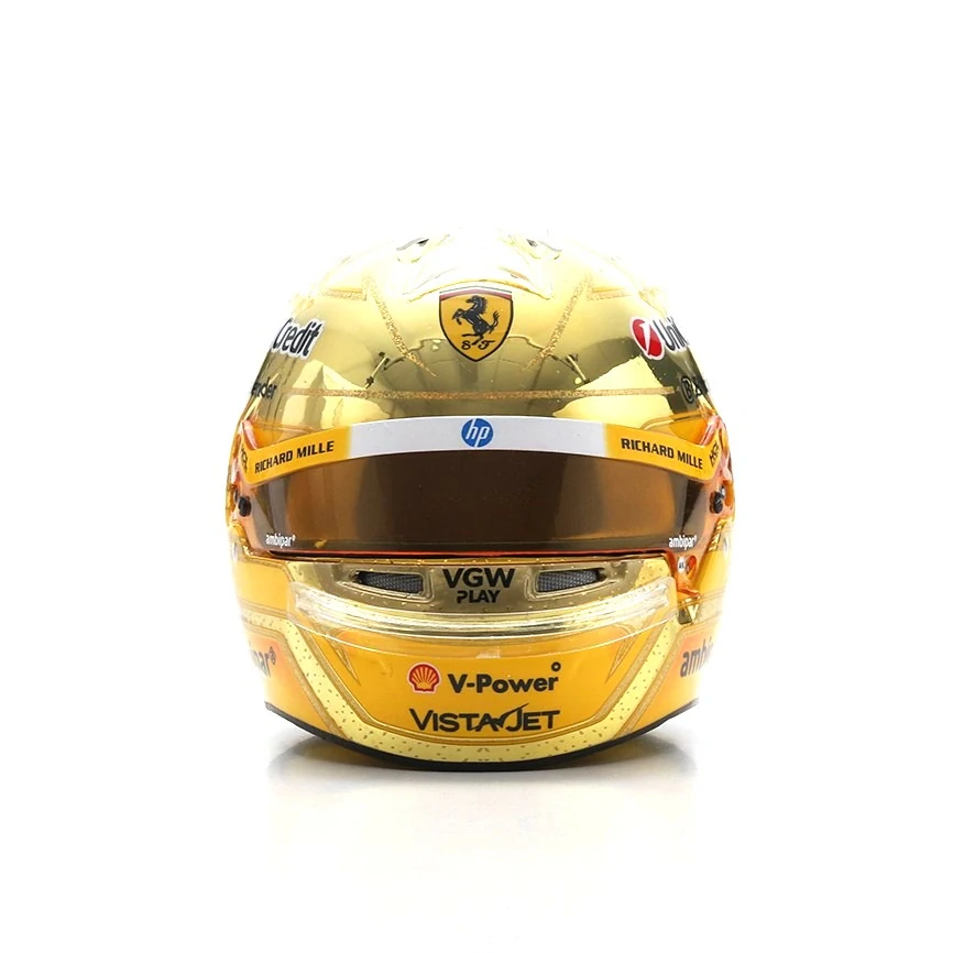 Helmet - Lewis Hamilton - Scuderia Ferrari HP Singapore GP 2025 1:5 Look Smart Models
