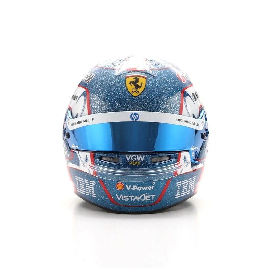 Helmet - Charles Leclerc - Scuderia Ferrari HP Singapore GP 2025 1:5 Look Smart Models