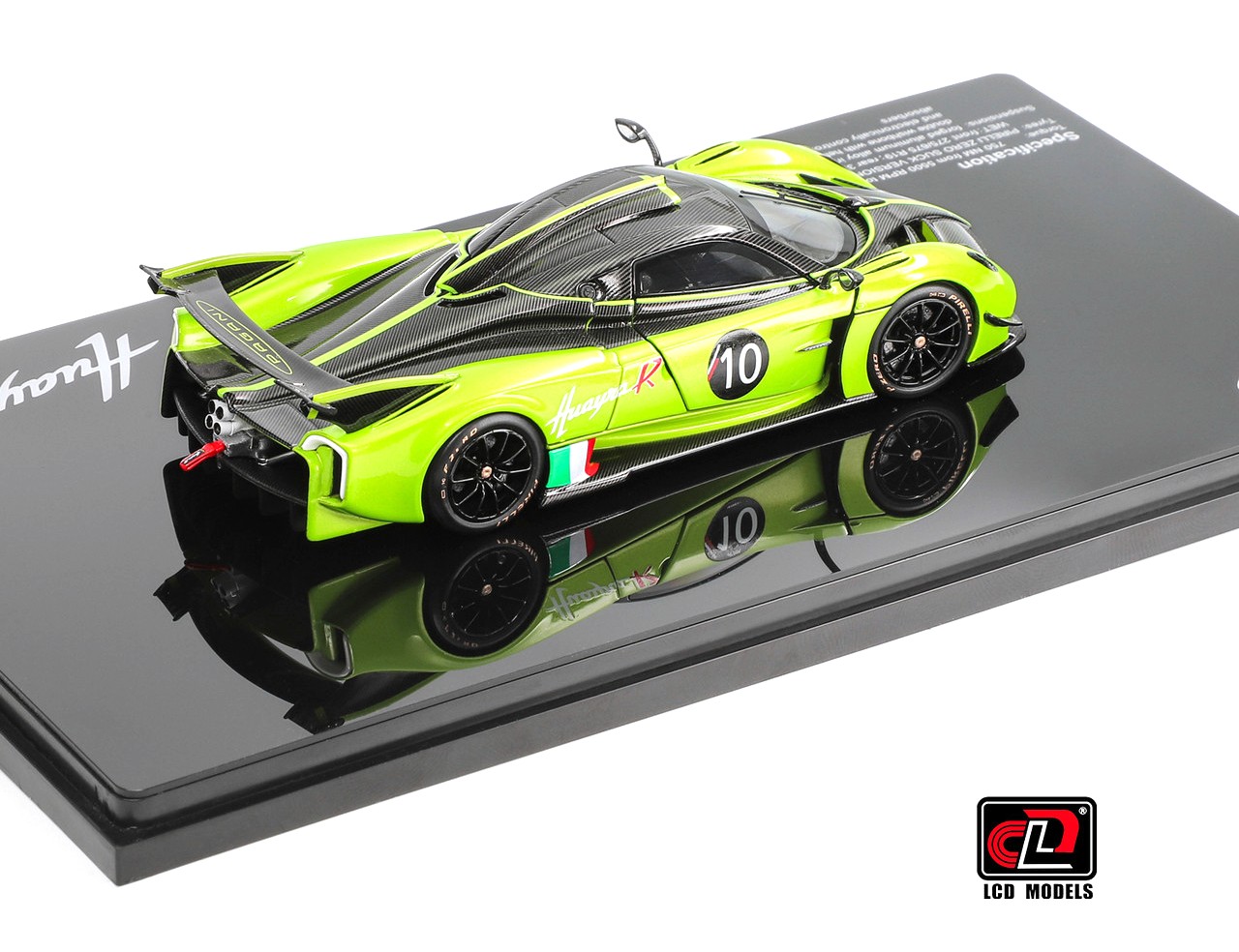 Pagani Huayra R green 1:43 LCD Model