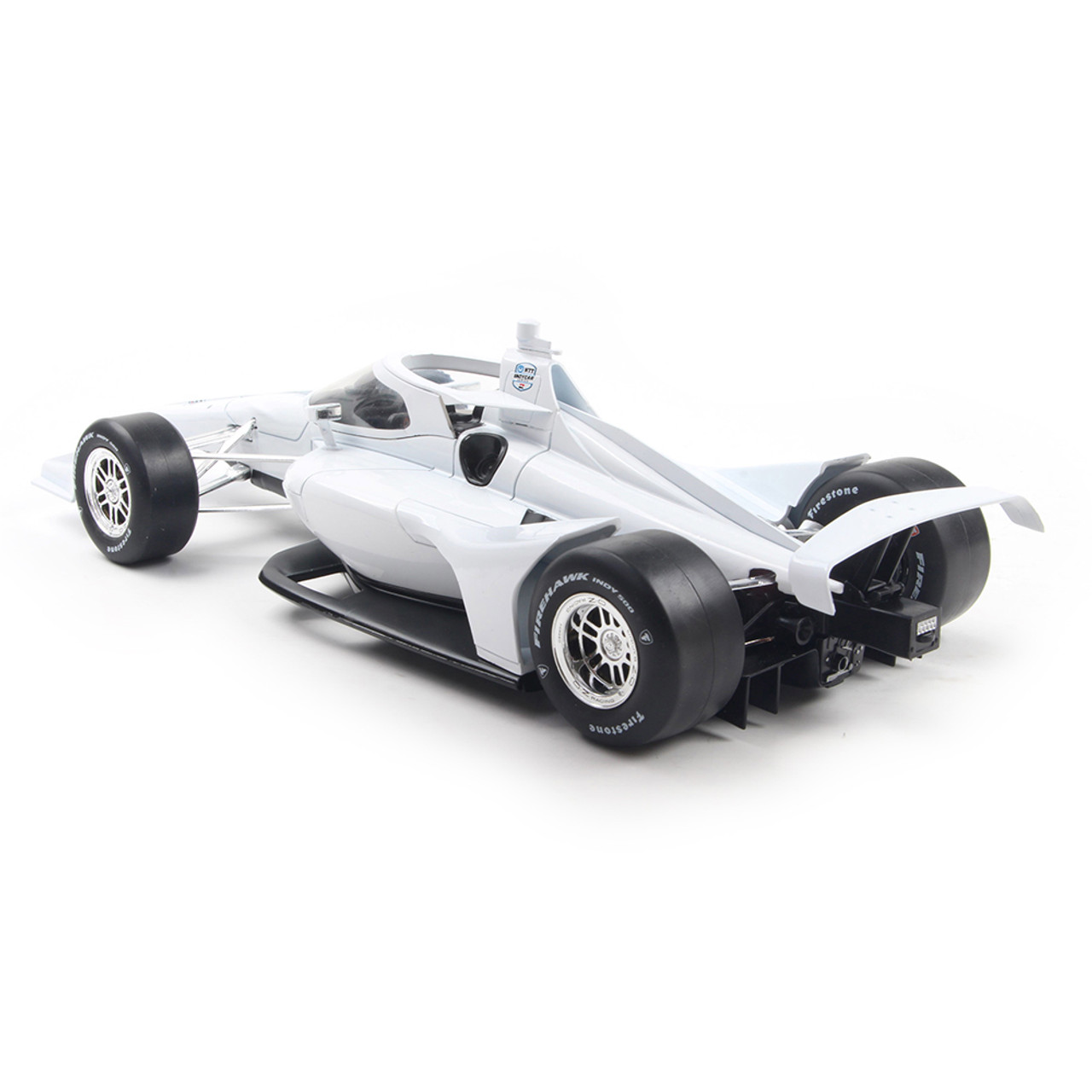 Dallara NTT Indycar Blank White Autograph Car Super Speedway Configuration 2025 white 1:18 Ixo America