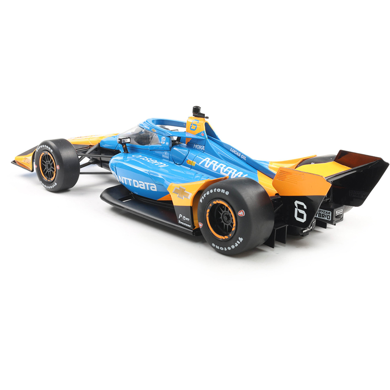 Dallara NTT Indycar #6 Nolan Siegel Arrow McLaren *NTT Data* 2025 1:18 Ixo America