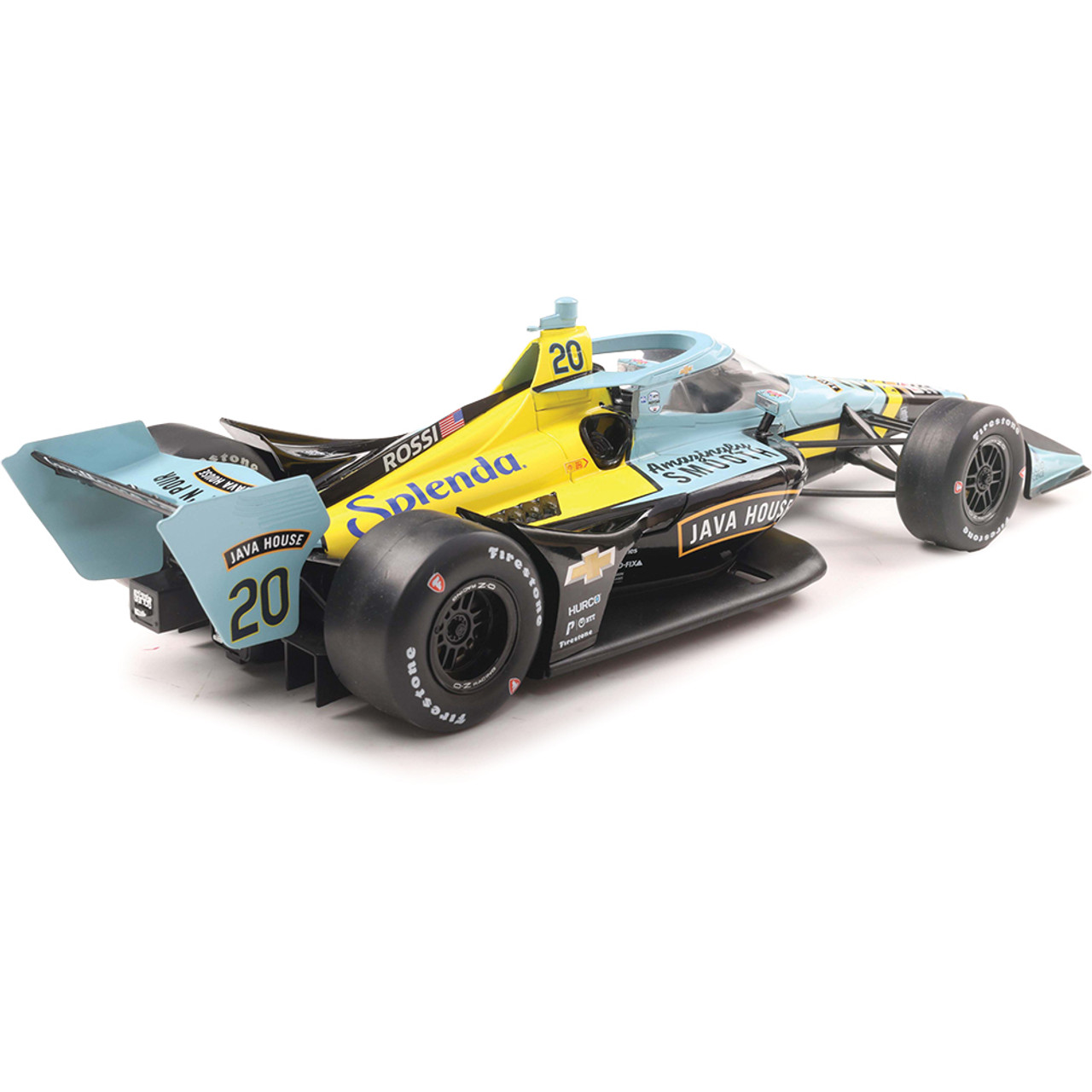 Dallara NTT Indycar #20 Alexander Rossi Ed Carpenter Racing TBD Road Course 2025 1:18 Ixo America