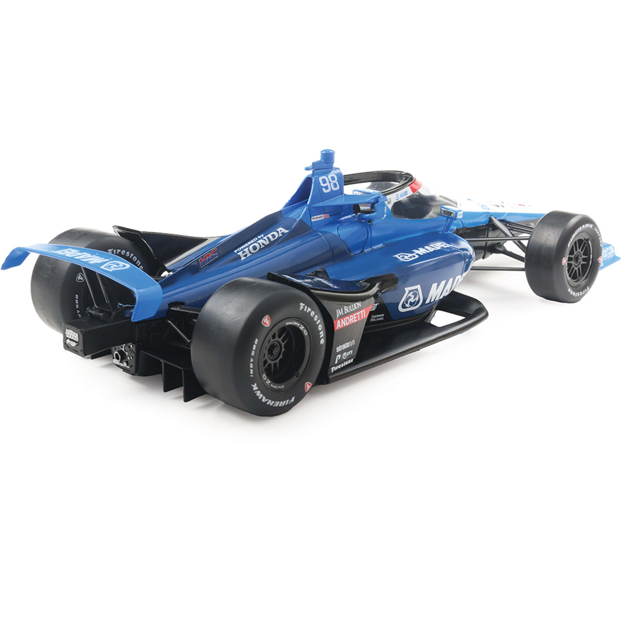 Dallara NTT Indycar #98 Marco Andretti Andretti Global TBD Super Speedway 2025 1:18 Ixo America