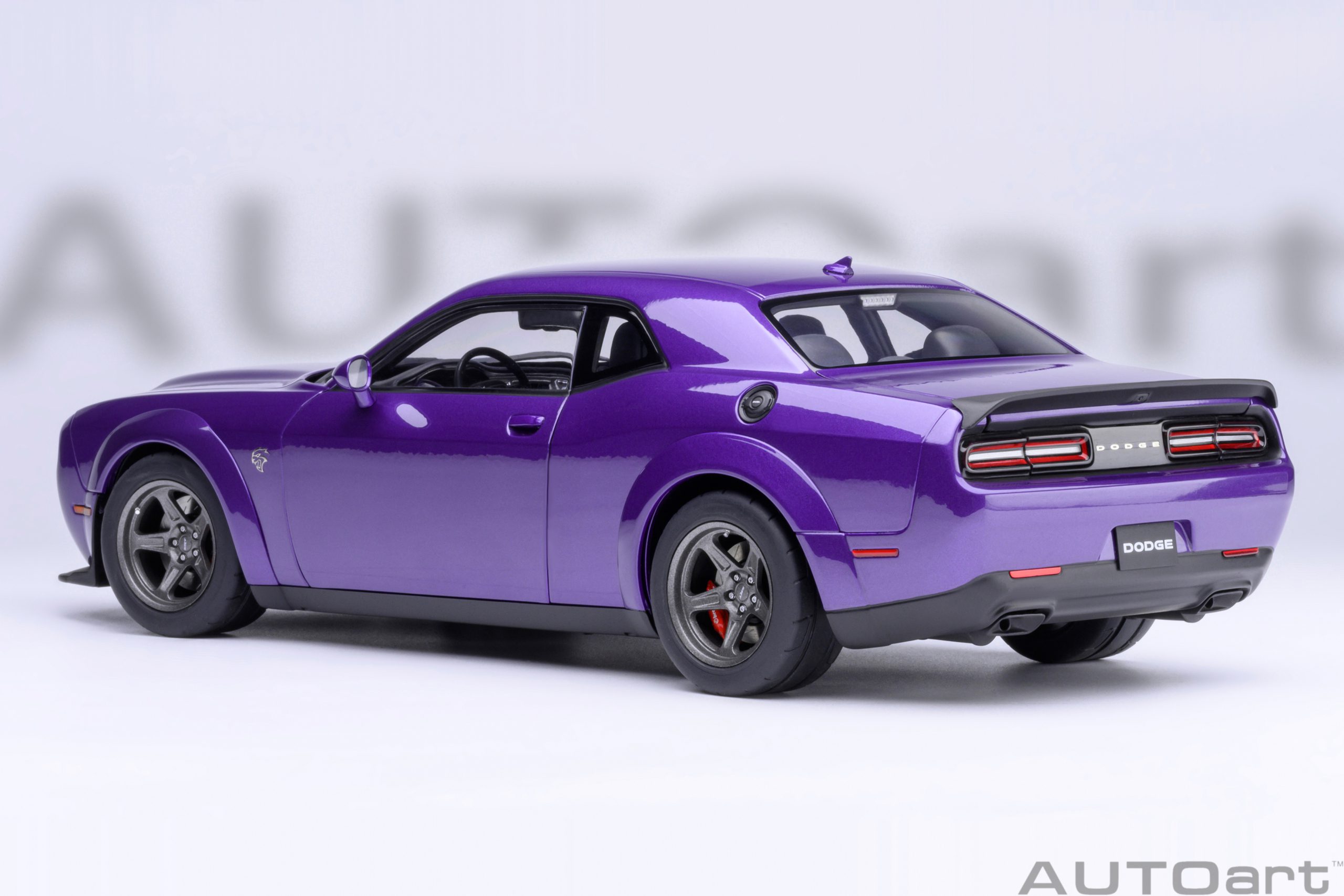 Dodge Challenger SRT Super Stock 2023 purple 1:18 AUTOart