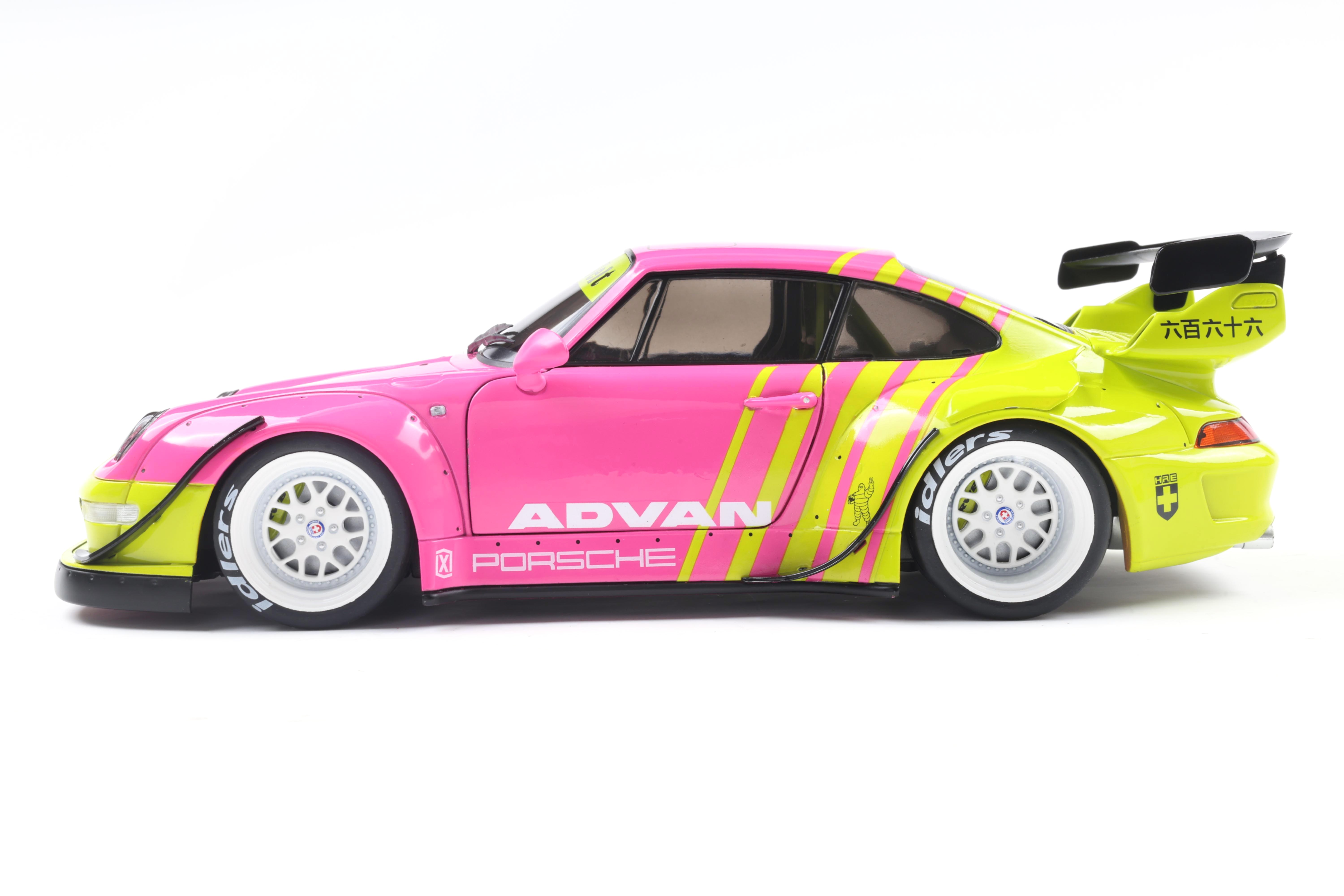 Porsche RWB Bodykit 2024 pink 1:18 Solido