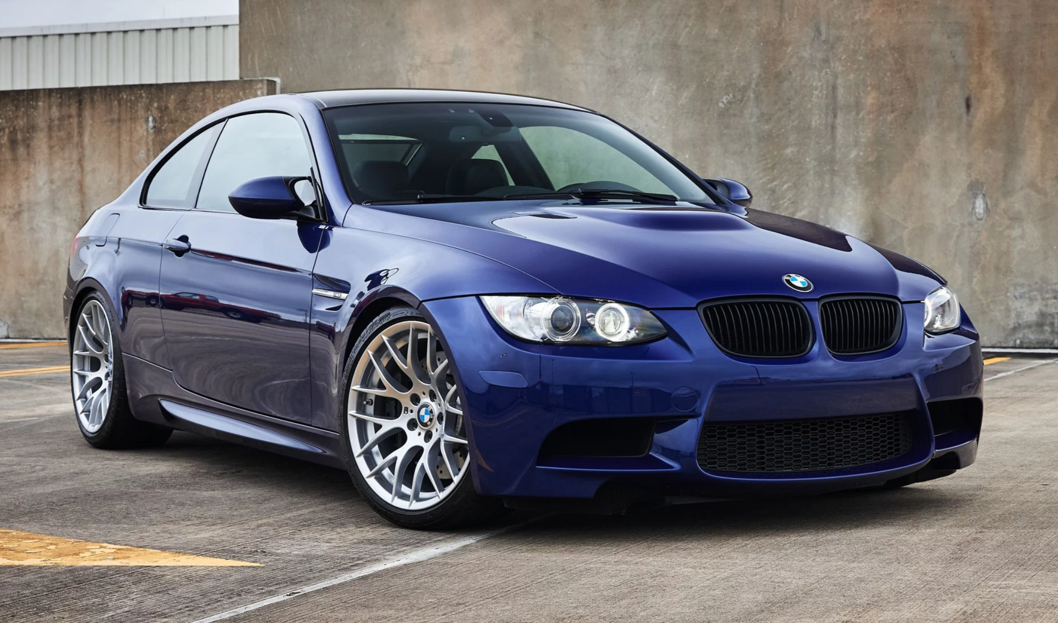 BMW E92 M3 2007 interlagos blue metallic 1:43 Solido