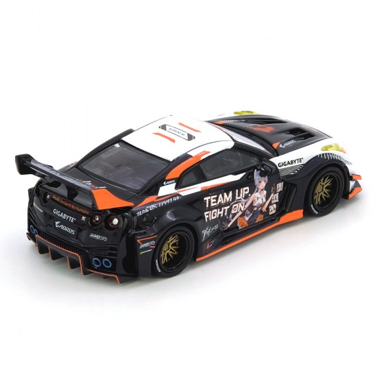 Nissan GT-R R35 Widebody *AORUS* Limited Edition 1:64 Inno Models