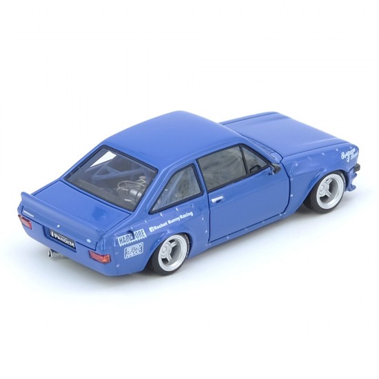 Ford Escort MK2 Pandem *Emotion* Retro Havoc blue 1:64 Inno Models
