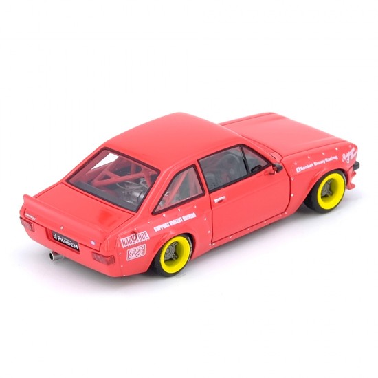 Ford Escort MK2 Pandem *Emotion* Retro Havoc red 1:64 Inno Models
