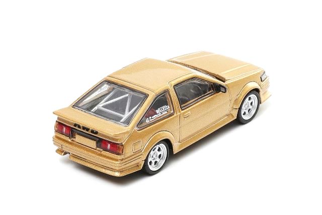 Toyota AE86 gold 1:64 DCT