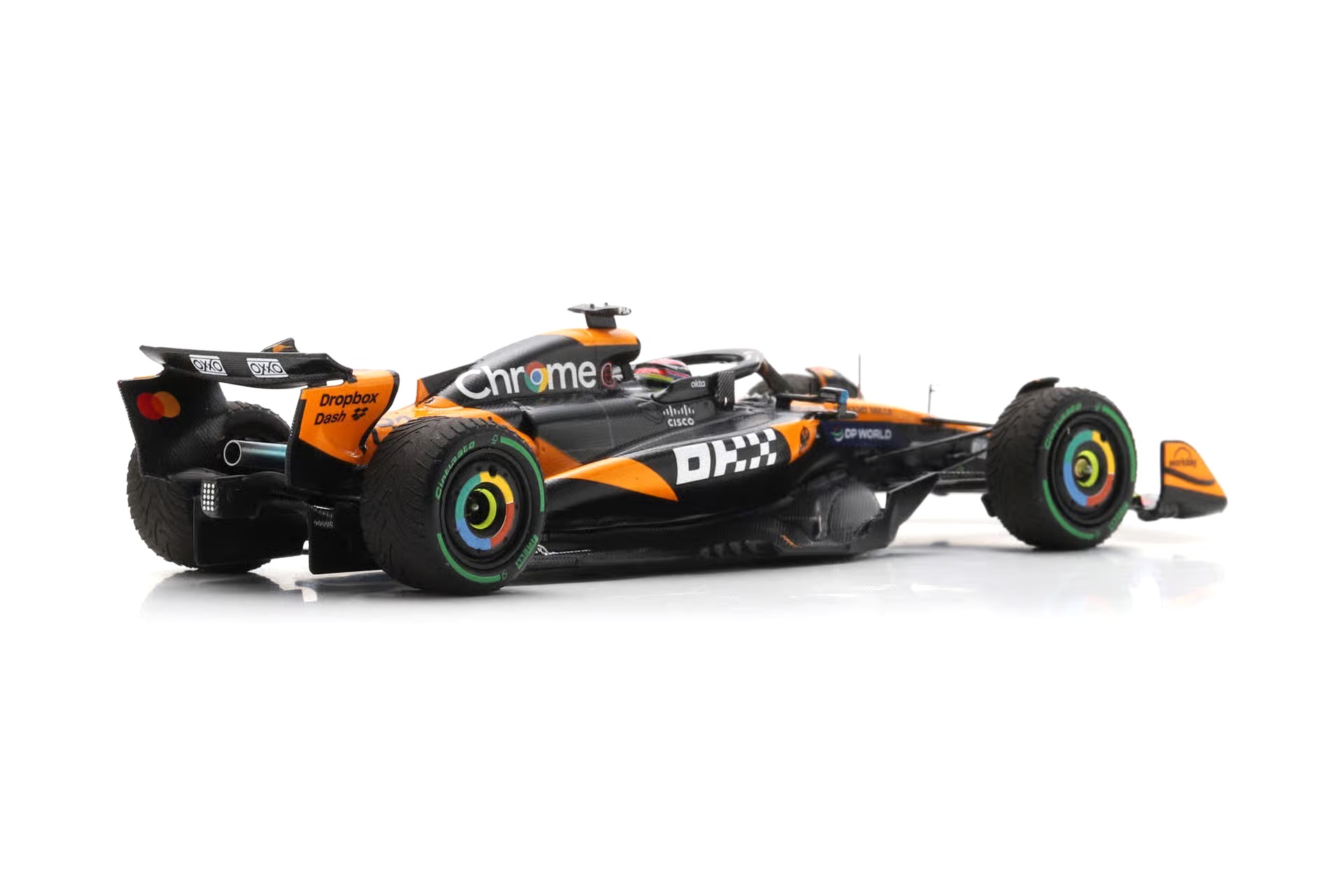 McLaren MCL39 #81 O.Piastri Winner Belgian GP 2025 with Rain Tyres 1:43 Spark