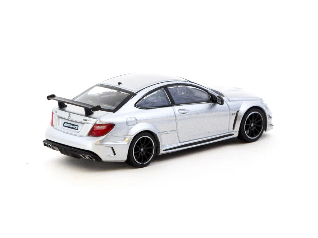 Mercedes-Benz C 63 AMG Coupé Black Series silver metallic 1:64 Tarmac