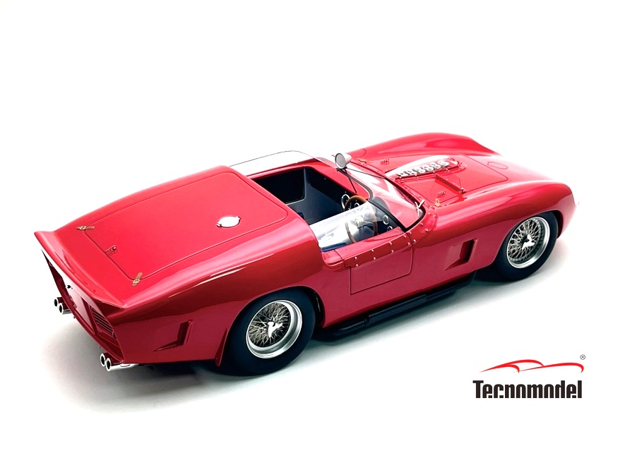 Ferrari 250 TR61 3.0L V12 Spider Press Version 1961 red 1:18 Tecnomodel