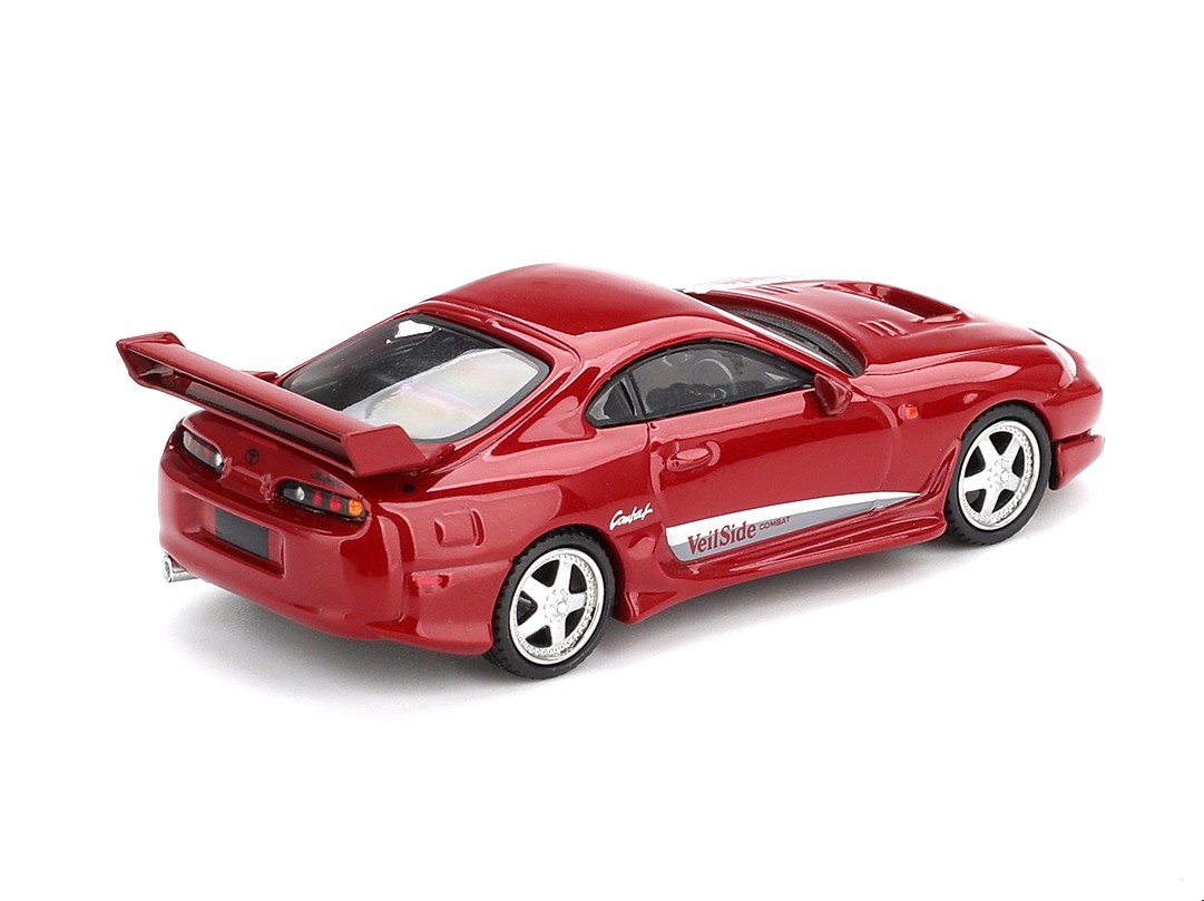 Toyota Supra MK4 (A80) 1994 VeilSide Combat V-I red 1:64 Mini GT