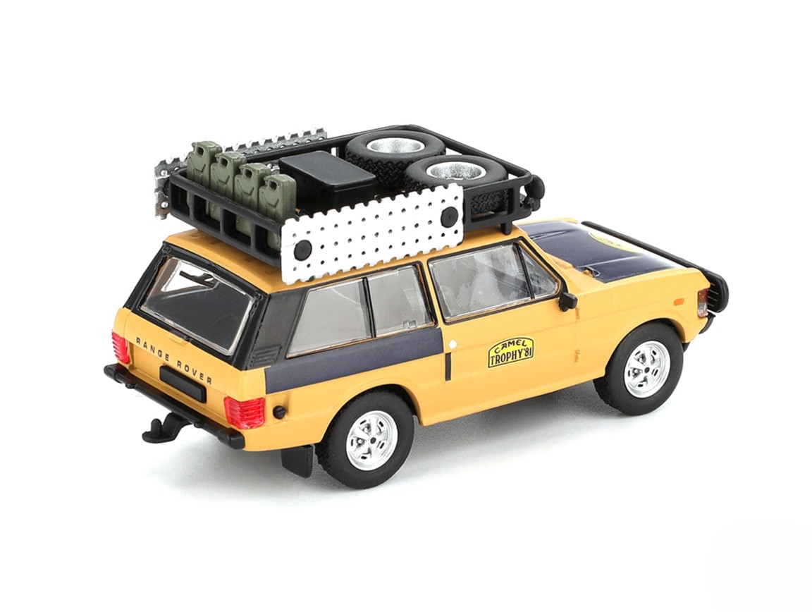 Land Rover Range Rover C.Swoboda/K.Mentel Winner Camel Trophy Sumatra 1981 1:64 Mini GT