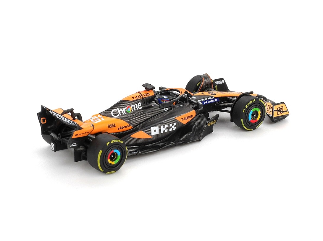 McLaren MCL38 #81 Oscar Piastri Hungarian F1 GP 2024 1:64 Mini GT