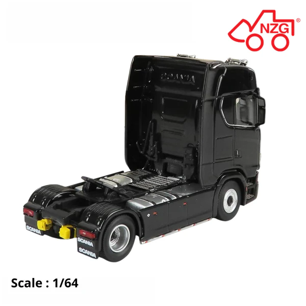 Scania S730 V8 Truck 2017 black 1:64 NZG
