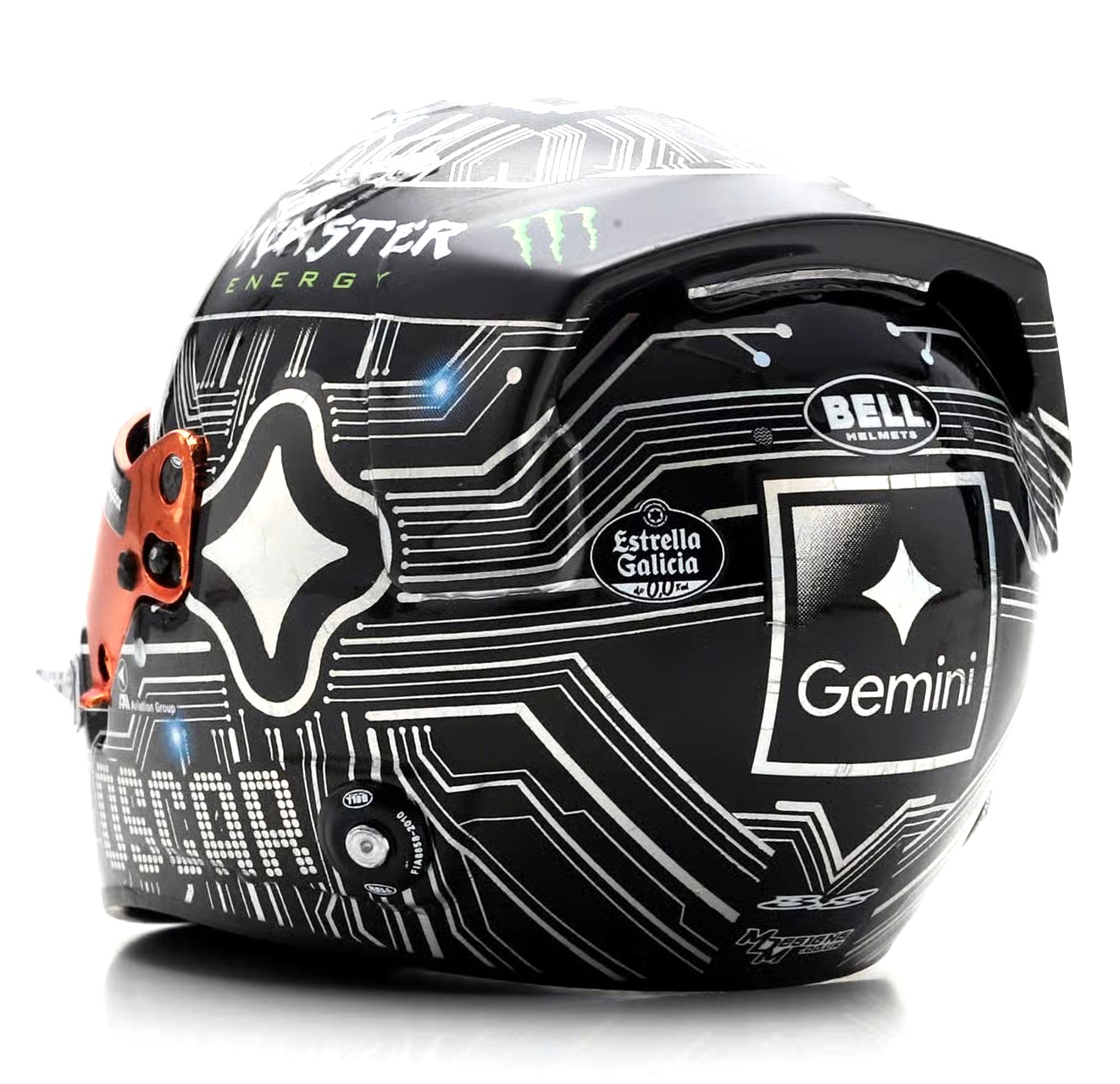 Helmet - McLaren - Oscar Piastri - US GP 2025 1:5 Spark