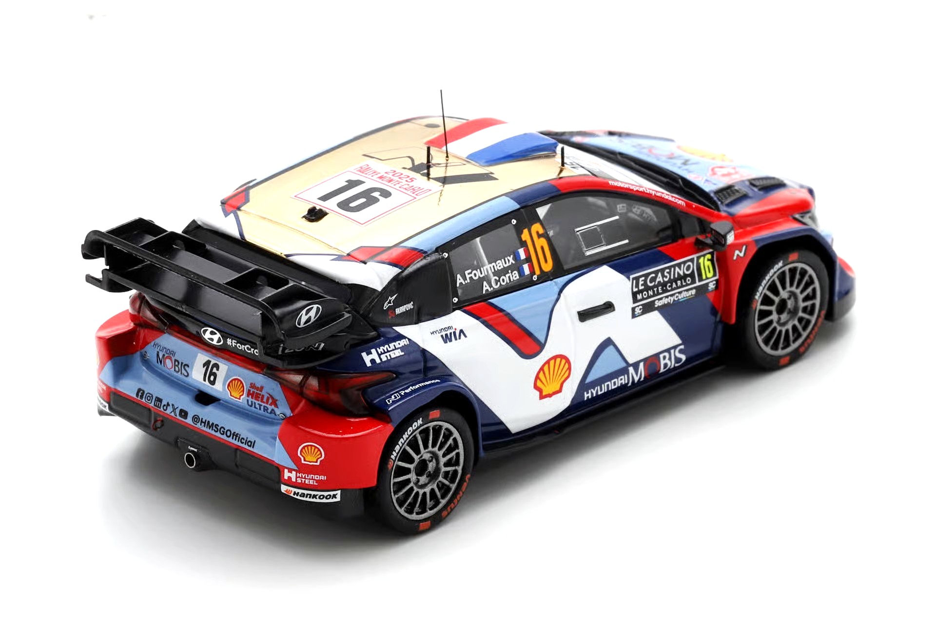 Hyundai i20N Rally1 #16 Fourmaux/Coria 3rd Rally Monte Carlo 2025 1:43 Spark