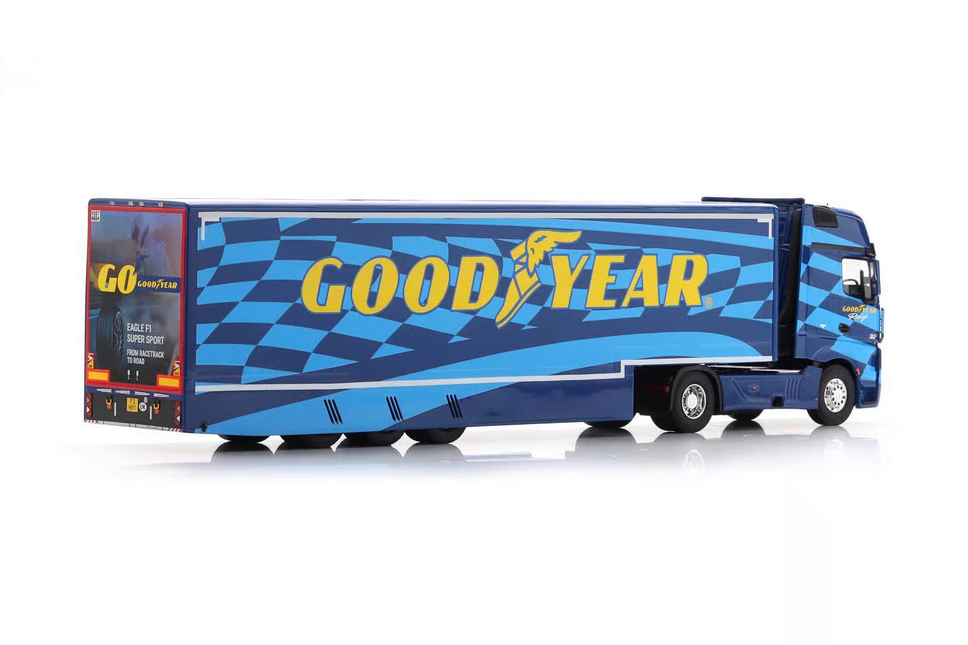 Mercedes-Benz Actros Goodyear Transporter 1:43 Spark