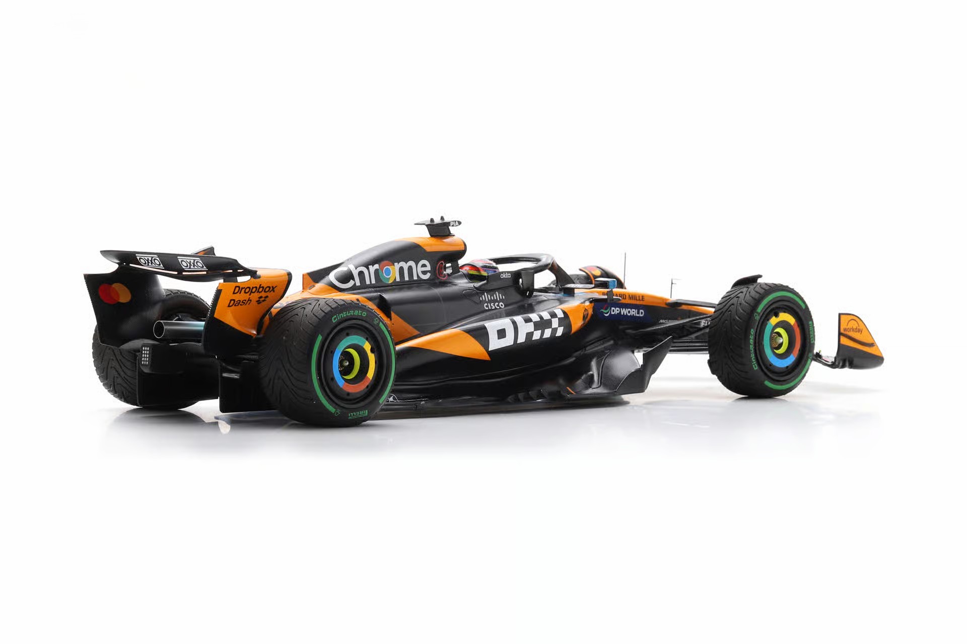 McLaren MCL39 #81 O.Piastri Winner Belgian GP 2025 1:18 Spark