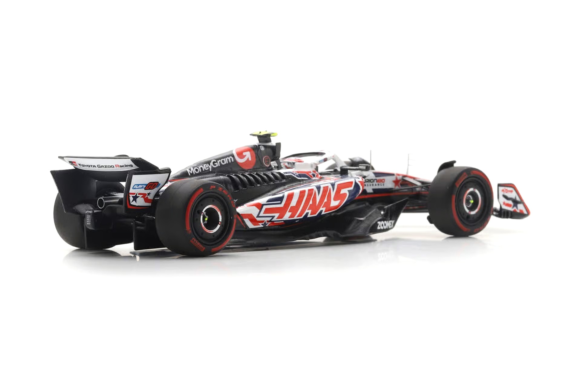 Haas VF-25 MoneyGram #87 O.Bearman US GP 2025 1:43 Spark