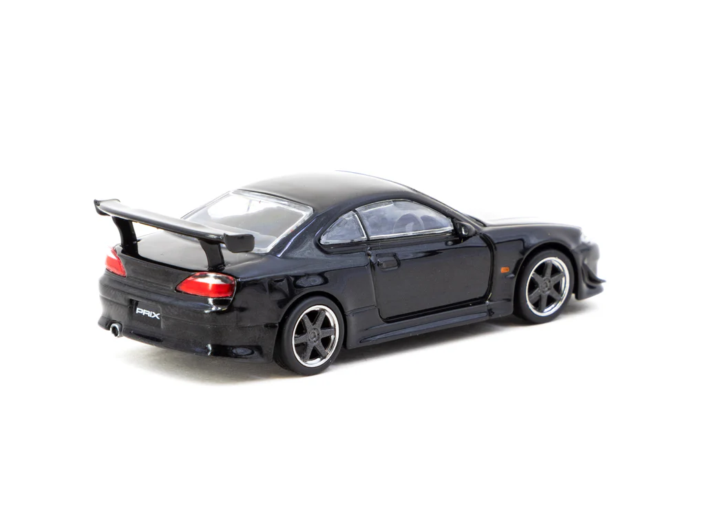 Vertex Nissan Silvia S15 Tonnderu black 1:64 Tarmac