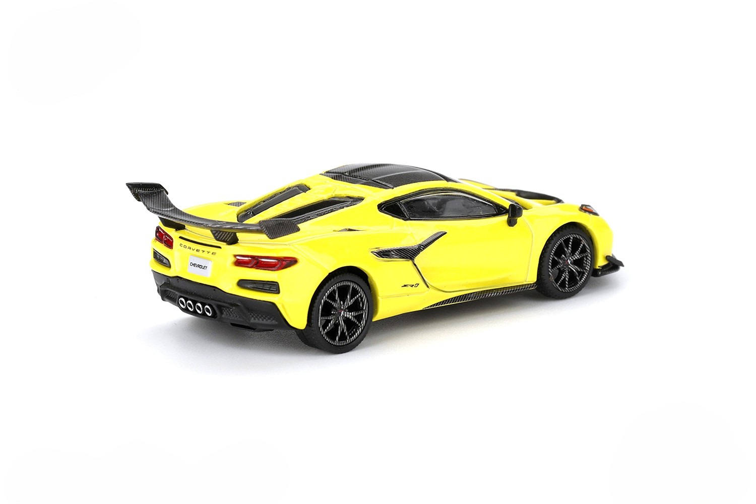 Chevrolet Corvette C8 ZR1 2025 accelerate yellow 1:64 Mini GT