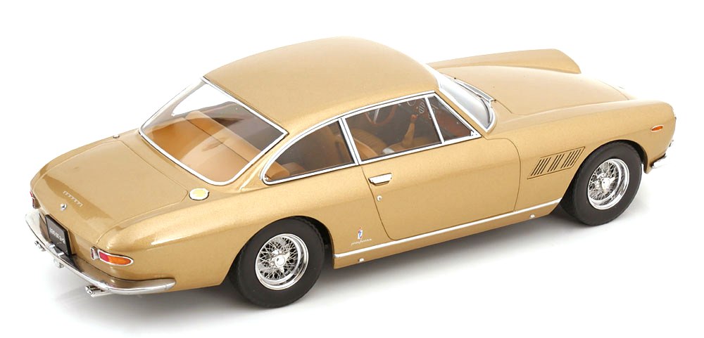 Ferrari 330 GT 2+2 1964 gold metallic 1:18 KK Scale