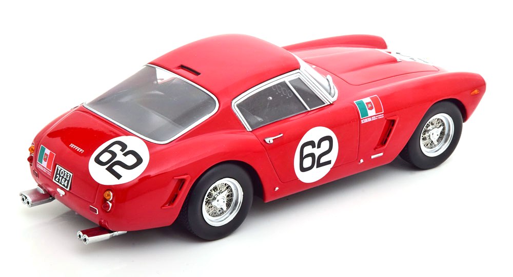Ferrari 250 GT SWB Competizione #62 Abate Winner Monza 1960 1:18 KK Scale