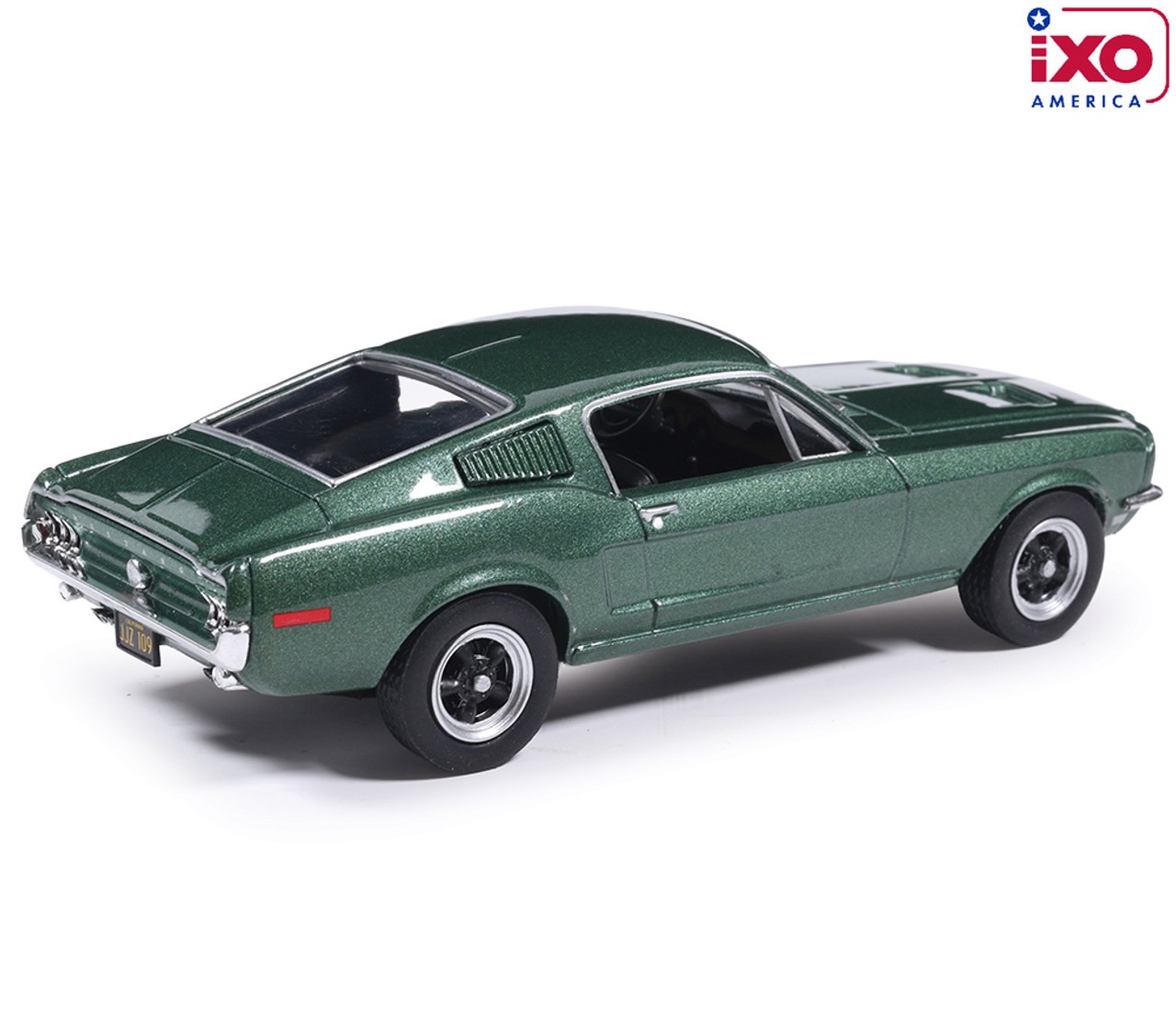 Ford Mustang 1968 highland green 1:43 Ixo America