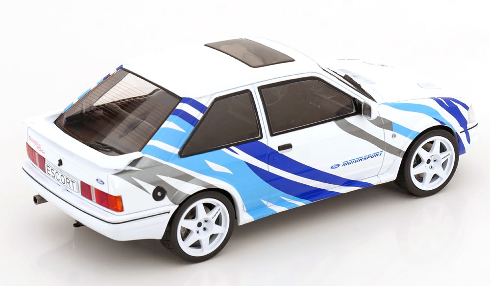 Ford Escort MK IV RS Turbo S2 1990 white/decor 1:18 MCG 