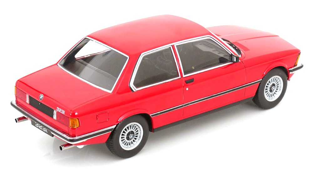 BMW 3-Series 323i E21 1978 red 1:18 KK Scale
