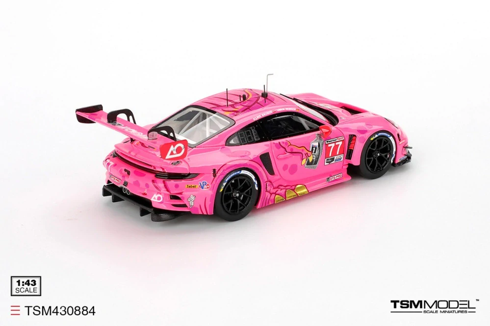 Porsche 911 992 GT3 R #77 GTD PRO AO Racing Detroy GP 2025 1:43 TSM Model