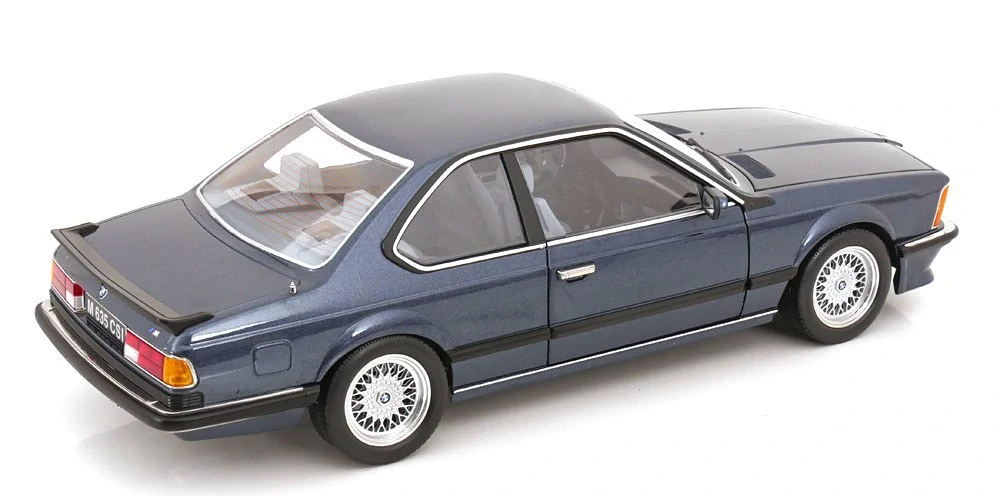 BMW 6-Series M635 CSI E24 Coupe 1987 dark blue 1:12 KK Scale