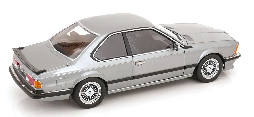 BMW 6-Series M635 CSI E24 Coupe 1987 with Alpina Rims grey metallic 1:12 KK Scale
