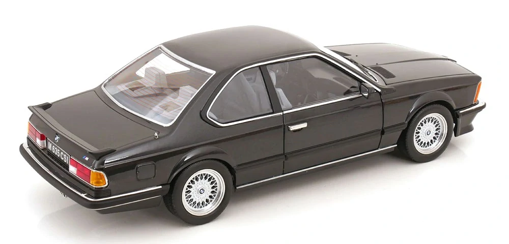 BMW 6-Series M635 CSI E24 Coupe 1987 black metallic 1:12 KK Scale