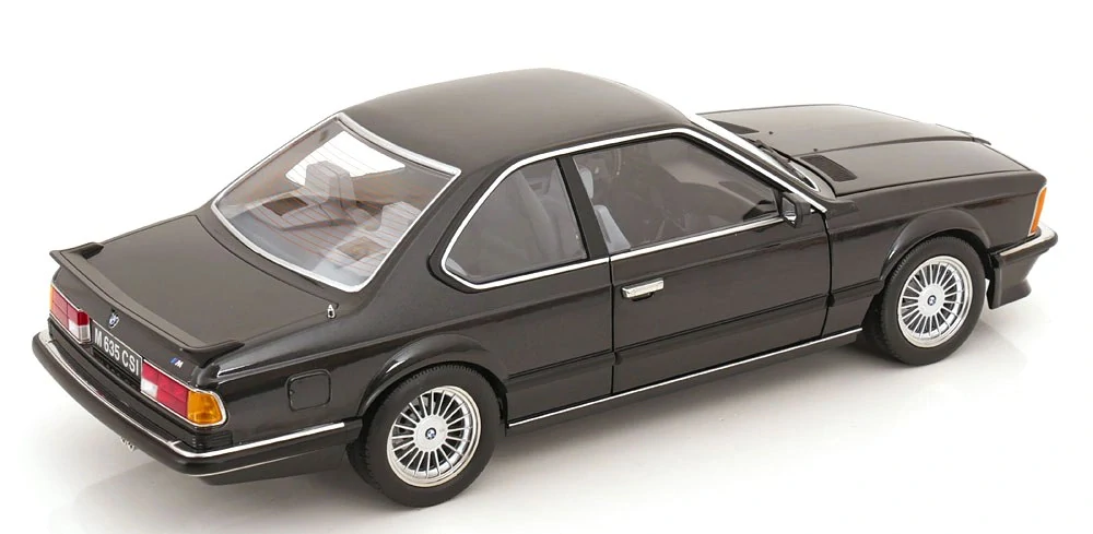 BMW 6-Series M635 CSI E24 Coupe 1987 with Alpina Rims black metallic 1:12 KK Scale