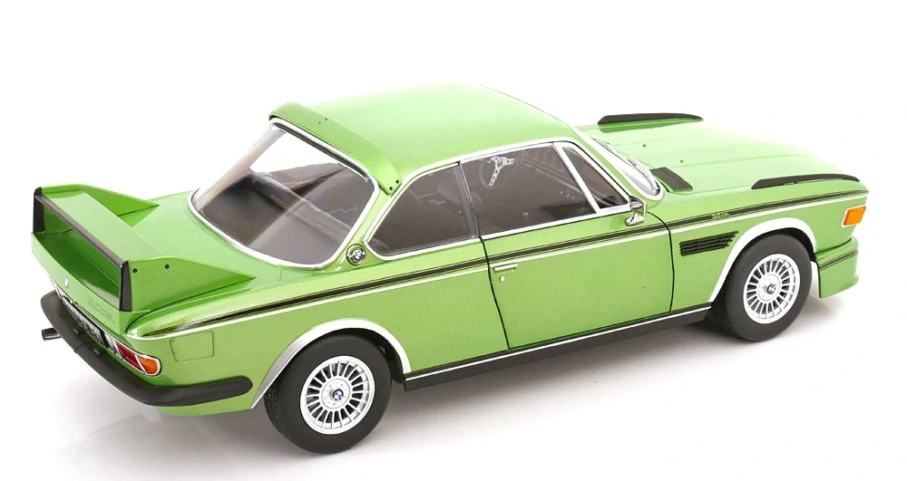 BMW 3.0 CSL E9 Coupe 1973 green metallic 1:12 KK Scale