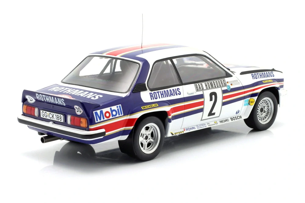 Opel Ascona 400 Rothmans #2 Röhrl/Geistdörfer Winner Rally Monte Carlo 1982 night version 1:18 Werk83